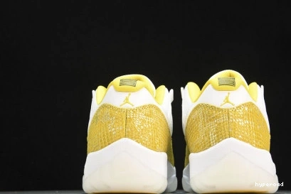 Hyperoad Low 11 Jordan Air Snakeskin” “Yellow 0922